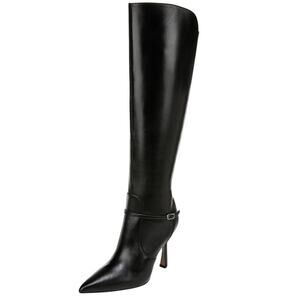 Sam Edelman Womens Elia Above The Knee High Boots US 6.5 M WC Black Leather NIB